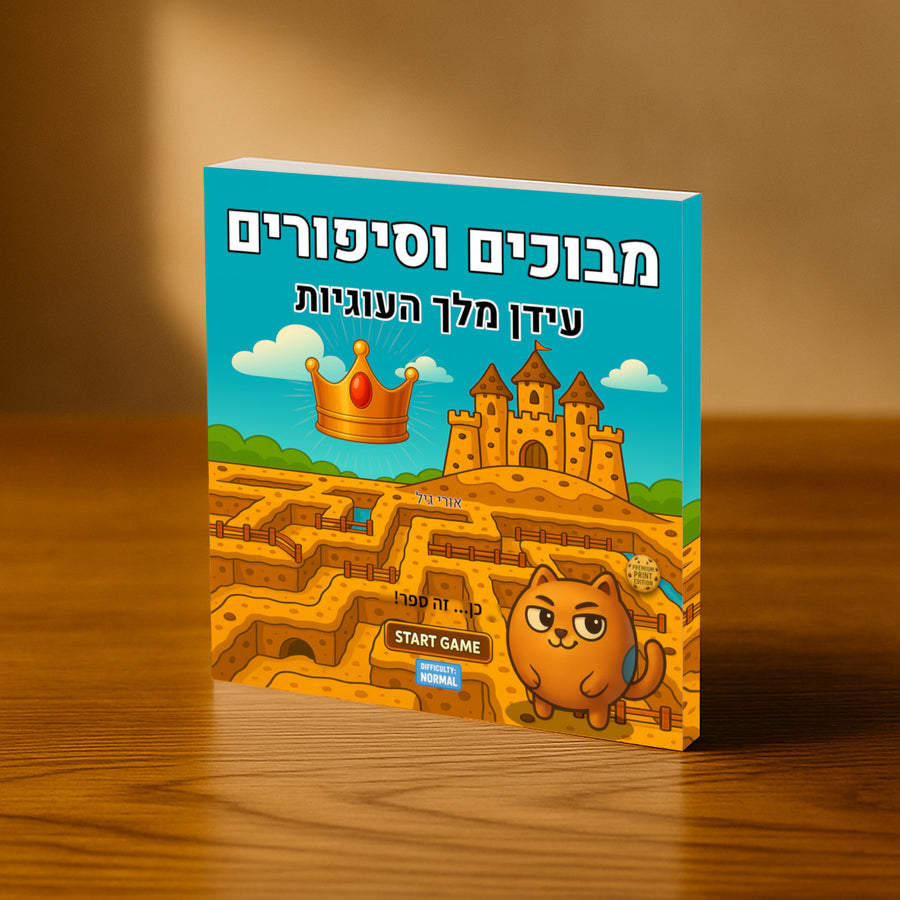 מבוכים וסיפורים: עידן מלך העוגיות - ⭐ רגיל (מומלץ)