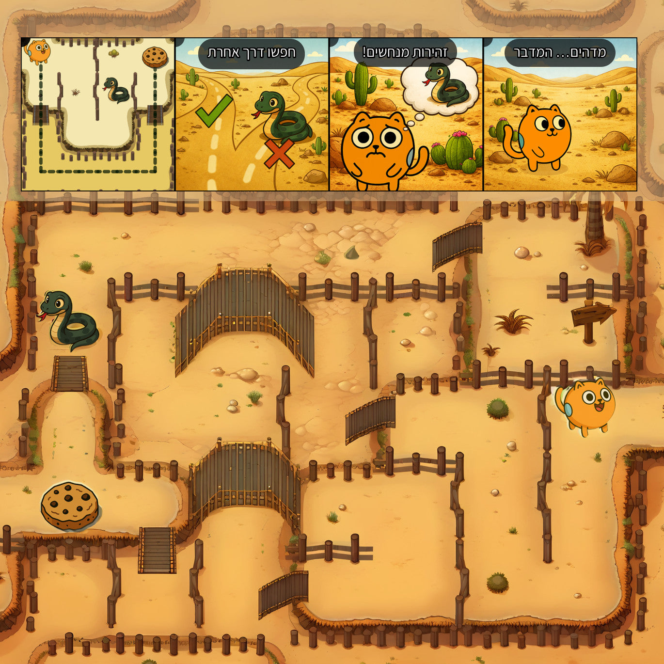 מבוכים וסיפורים: סוד העוגיות האבודות